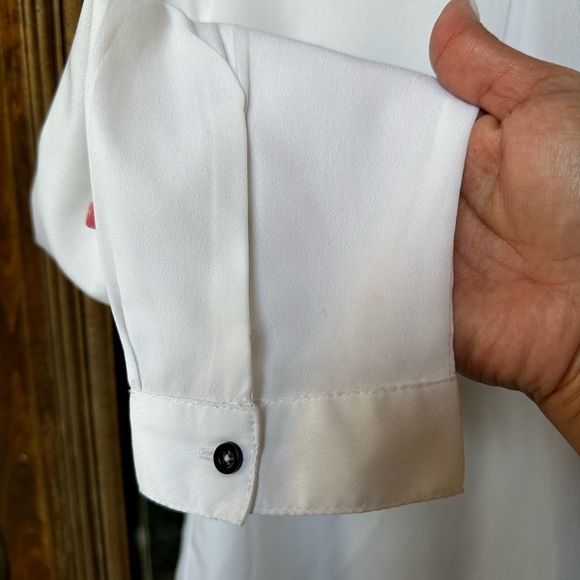 U.S. Polo Assn. White and Black Shirt Jacket - Picture 6 of 7